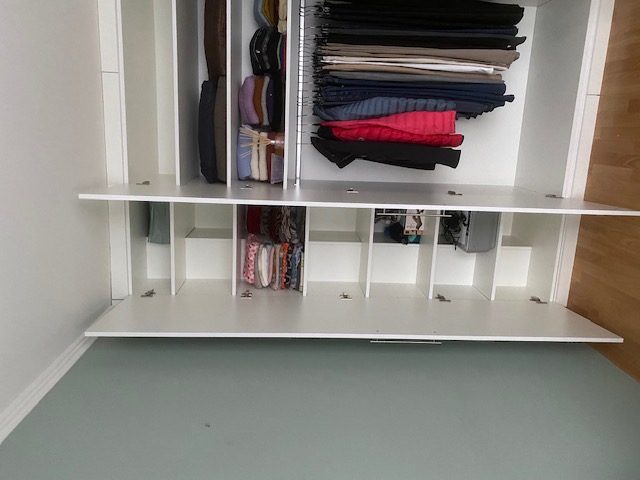 Open maatkast variant